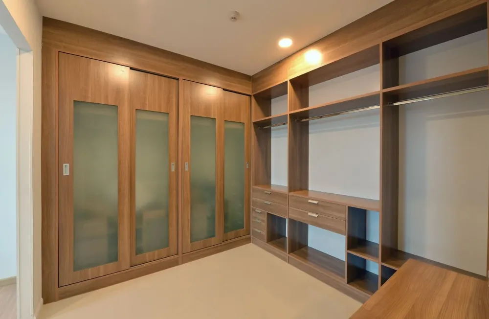 Dressing bois et porte