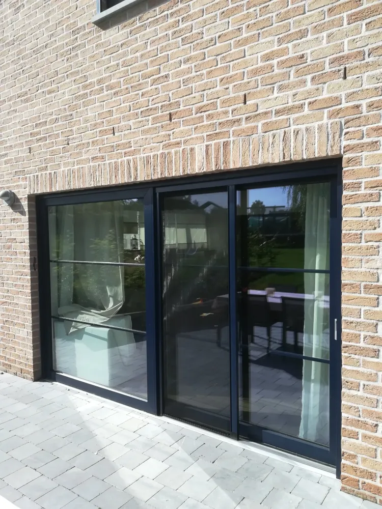 Porte fenetre glissante